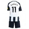 Newcastle United Harvey Barnes #11 Hemmaställ Barn 2024-25 Korta ärmar (+ Korta byxor)